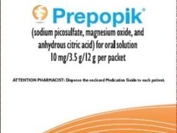Prepopik (Generic Sodium Picosulfate, Magnesium Oxide, and Anhydrous Citric Acid)